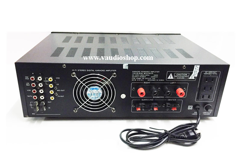 Karaoke Amp EUROTECH AV-888 (USB/SD CARD) 1