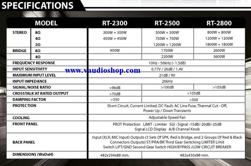 Power Amp My NPE RT-2500 (500Wx2) 2