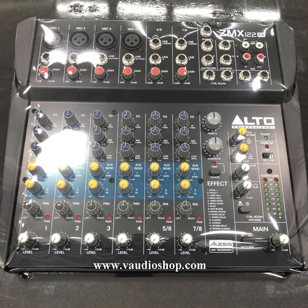 MIXER ALTO ZEPHYR ZMX122FX (8-Channel Compact Mixer with Effects) 5