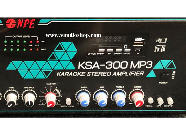 Karaoke Stereo Amplifier NPE KSA-300MP3 3