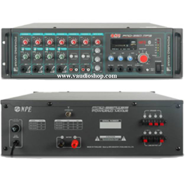 Power Mixer NPE PMD-250MP3 1