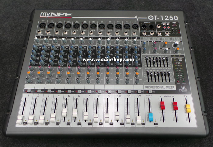 Power Mixer my NPE GT-1250 (500W, 12Mono)