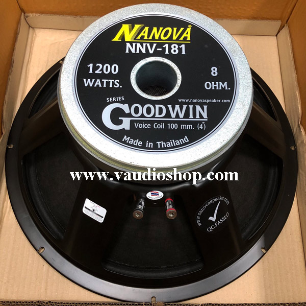 ดอกลำโพง 18 นิ้ว 1200W NANOVA Goodwin Series NNV-181