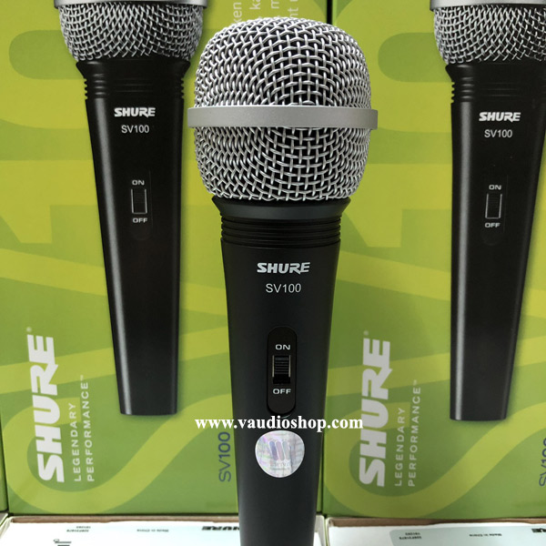ไมโครโฟน SHURE SV100-X ของแท้ พร้อมบัตรประกันมหาจักร ล็อตใหม่ 2021 1