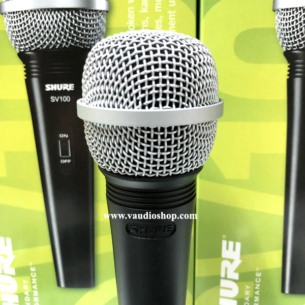 ไมโครโฟน SHURE SV100-X ของแท้ พร้อมบัตรประกันมหาจักร ล็อตใหม่ 2021 2