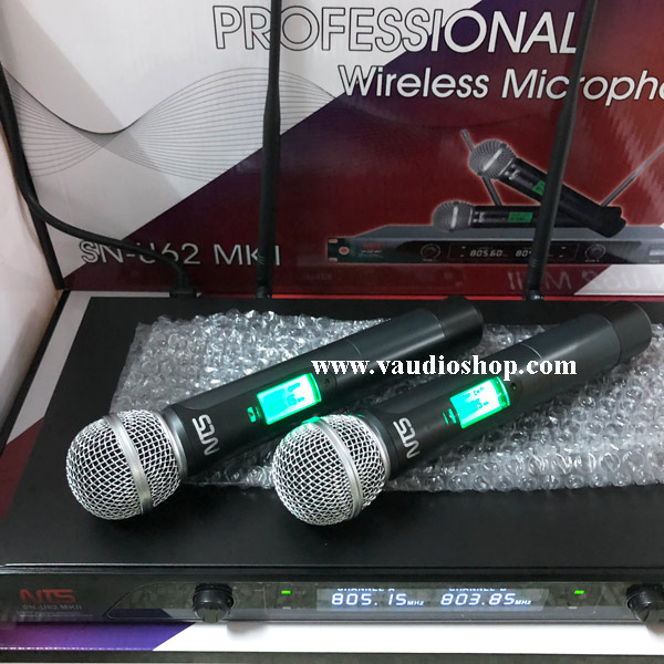 Wireless Microphone NTS SN-U62 MK II ถือคู่ UHF 5