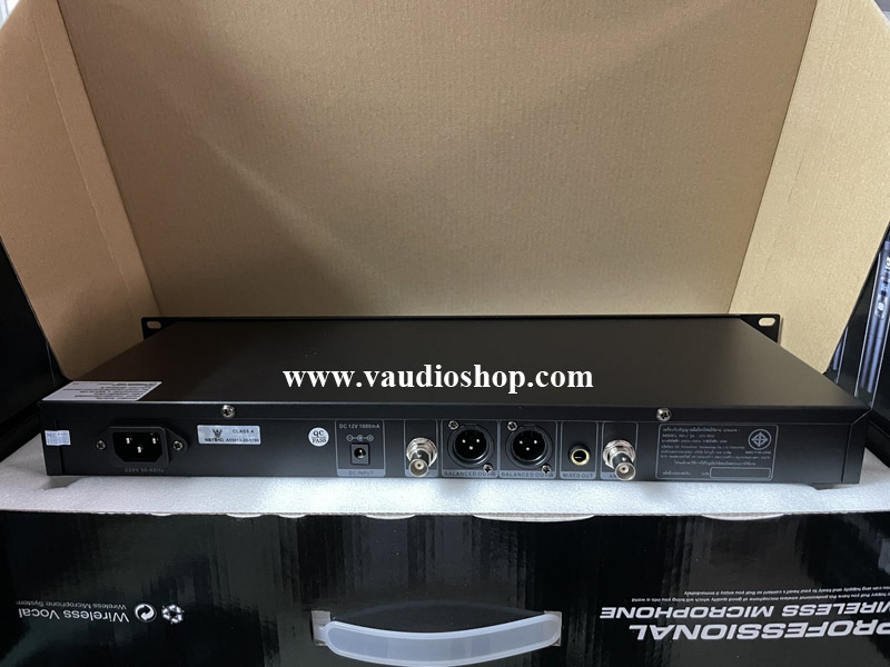 ไมค์ลอยถือคู่ De Acoustic รุ่น KH-900 UHF ความถี่ใหม่ UHF 803-806 MHz 4