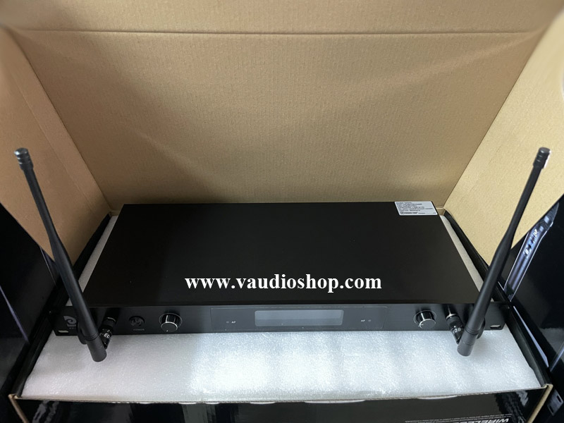 ไมค์ลอยถือคู่ De Acoustic รุ่น KH-900 UHF ความถี่ใหม่ UHF 803-806 MHz 5