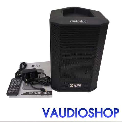 NPE TutorX5 ตู้ลำโพง 5.5” 60W มีแอมป์ในตัว ชาร์จแบตได้ เอ็นพีอี Tutor X5 (Bluetooth/USB/ชาร์จแบต) ตู