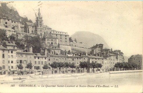 โปสการ์ดเก่า ประเทศฝรั่งเศส ปี 1926