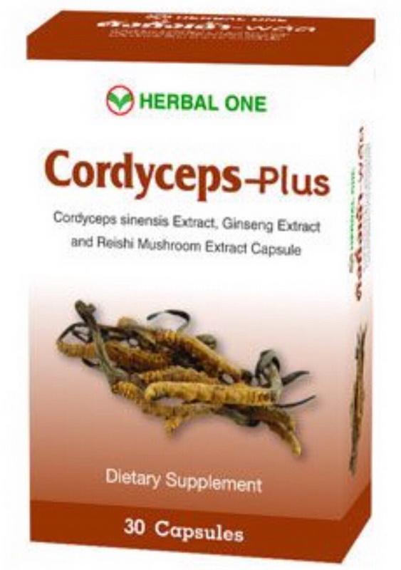 ตังถั่งเฉ้า พลัส สมุนไพร บำรุงร่างกาย ของ อ้วยอันโอสถ Cordyceps plus by Herbal One