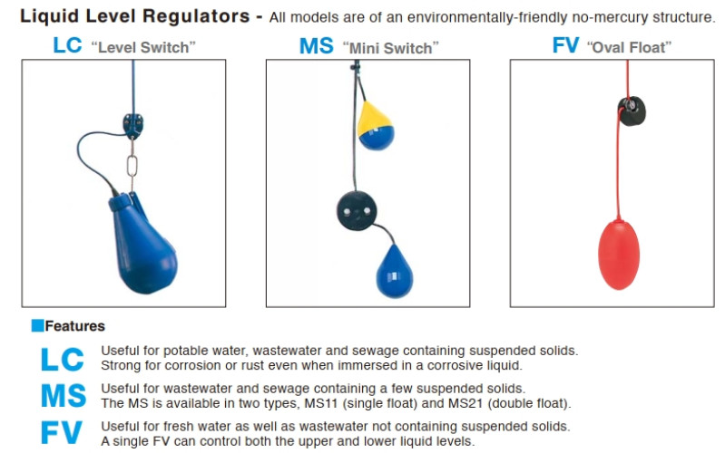 สวิตลูกลอย Shinmaywa รุ่น LC12 5