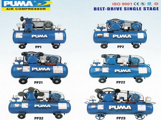 ปั๊มลมพูม่า PUMA รุ่น PP-23/220 (3 แรงม้า) 1