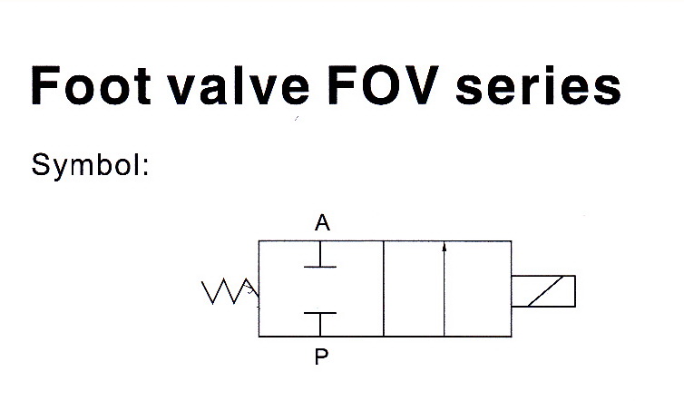Foot Valve Model : FOV 1