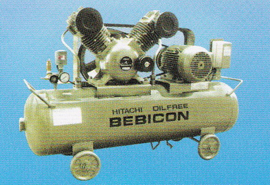 HITACHI OIL FREE BEBICON Model : 0.75OP-9.5G5A
