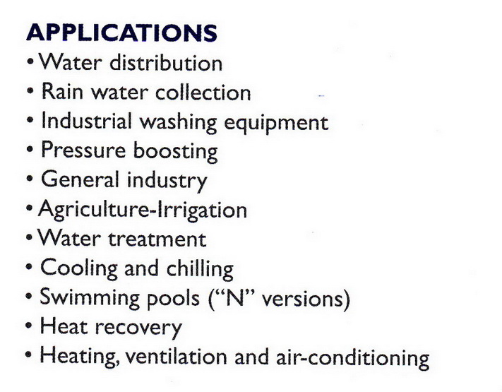 LOWARA SURFACE PUMPS Threaded Stainless Steel-CEA(N) 3