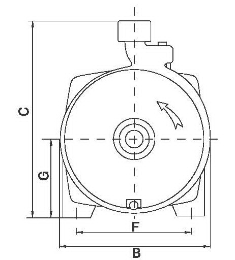ปั๊มน้ำสแตค Stac Water pump รุ่น CF-150 2