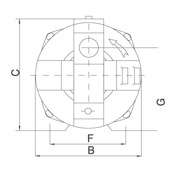 ปั๊มน้ำสแตค Stac Water pump รุ่น JET-100 3