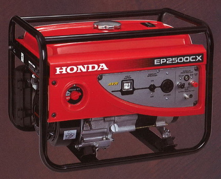 เครื่องปั่นไฟฮอนด้า Generator HONDA 4 กิโลวัตต์ รุ่น : EP5000CX