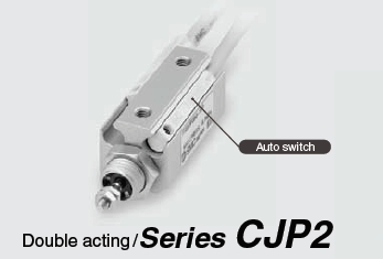 กระบอกลม เอสเอ็มซี SMC Cylinder model CPJ2 Double Action