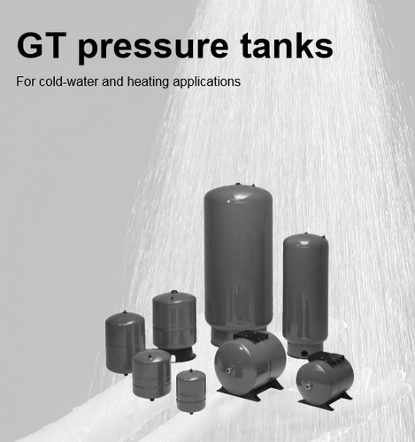 ถังแรงดัน Pressure Tank GUNDFOS ขนาด 18 ลิตร รุ่น 96528337