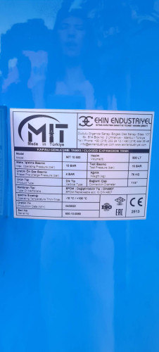 Pressure Tank ถังแรงดัน MIT ขนาด 500 ลิตร รุ่น MIT10-500 2