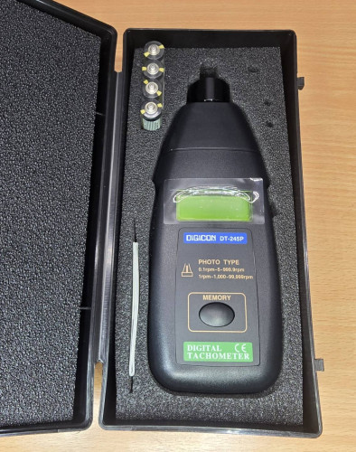 เครื่องมือวัดความเร็วรอบ แบบใช้แสง Digicon รุ่น DT-245P