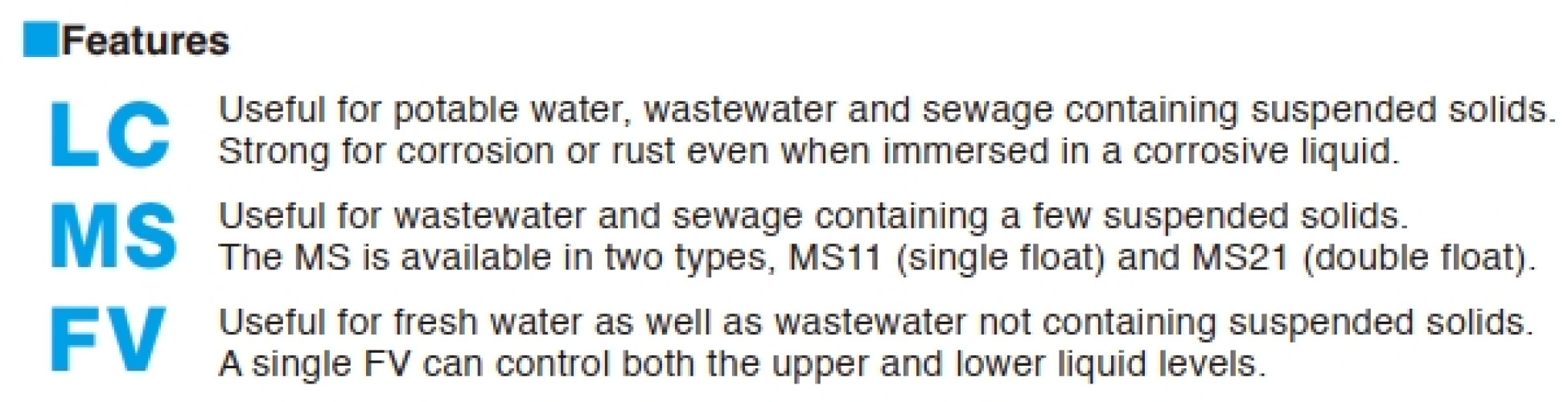 สวิตลูกลอย Shinmaywa รุ่น MS11 4