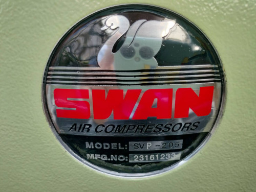 ปั๊มลมสวอน SWAN รุ่น SVP-205-240/380 (5 แรงม้า) 2
