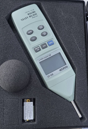 เครื่องมัดระดับเสียง มิเตอร์วัดเสียง Digicon รุ่น DS-42 1
