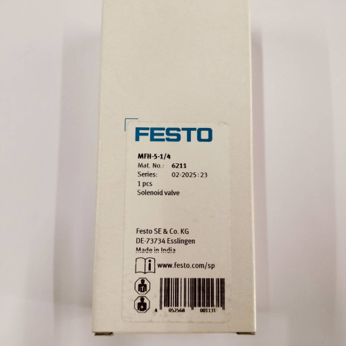 Solenoid Valve Festo รุ่น MFH-5-1/4