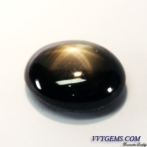 สตาร์บางกะจะ(Star Sapphire) 5.49 ct. เนื้อเนียน ขาชัด 1