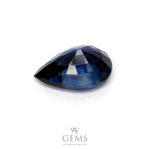 ไพลิน(Blue Sapphire) 0.90 กะรัต หยดน้ำ 2