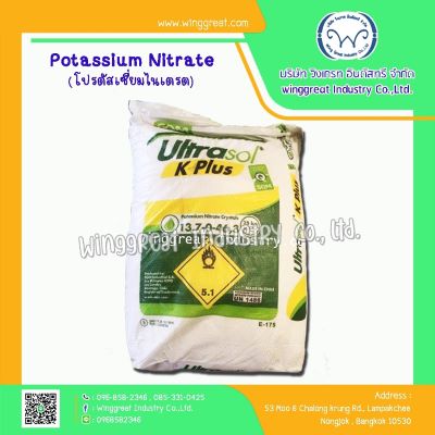 Potassium Nitrate,โปรตัสเซี่ยมไนเตรต,ดินประสิว