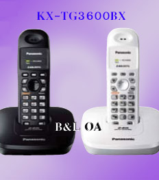 Panasonic เครื่องโทรศัพท์ไร้สายดิจิตอลรุ่น Kx-TG3600BX