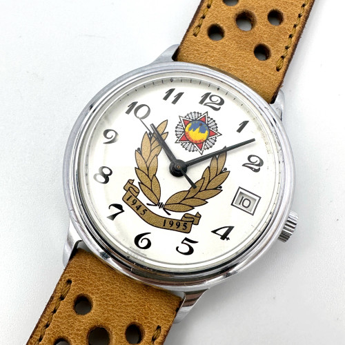RAKETA 50 Years Victory WWII 1945-1995 Date ระบบไขลาน ขนาดตัวเรือน 36 mm. (Pre-owned) 1
