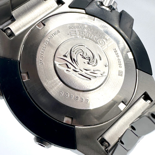 SEIKO 5 Sports Diver 7S36-02S0 Auto Day-Date ขนาดตัวเรือน 50 mm. (Pre-owned) 4