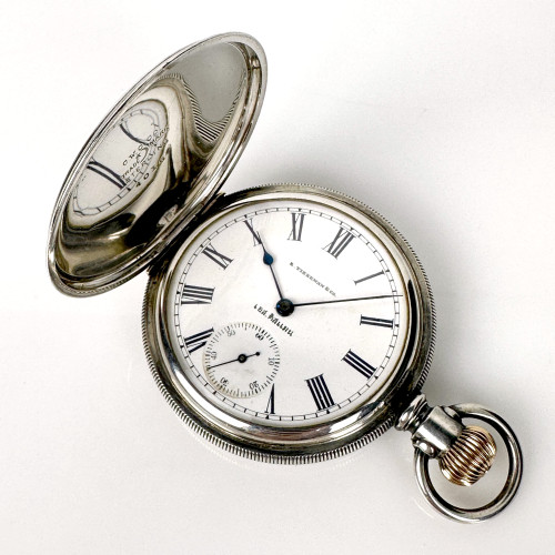 นาฬิกาพกไขลาน S.TISSEMAN & CO. Pocket watch ตัวเรือนขนาด 51 mm. (Pre-owned)