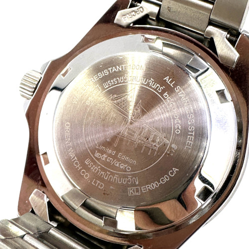 ORIENT 100 ปี พระราชวังสนามจันทร์ Limited Edition 253/490 Automatic Date Size 40 mm. (Pre-owned) 4