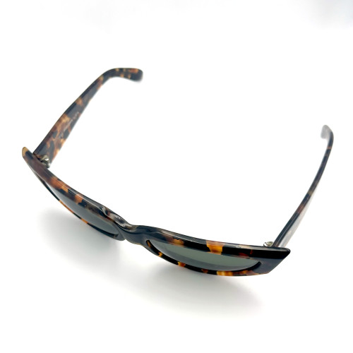 แว่นกันแดด RAYBAN FRANCE 1980 ONYX BR เลนส์เทา G-15 กรอบลายกระน้ำตาล ตัวเรือนอครีลิคลายกระหินน้ำตาล 2