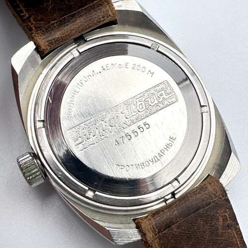 WOSTOK 18 Jewels 200m ระบบไขลาน ขนาดตัวเรือน 39 mm. (Pre-owned) 5