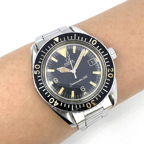 OMEGA Seamaster Diver 300m 1960s Automatic Date Size 41 mm. (Rare Item) 7