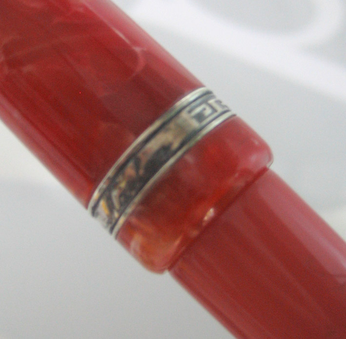 ปากกา collection MARLEN master pieces รุ่น nature rosa ingrese ปากหมึกซึม 18k (750)  ตัวด้ามอครีลิคล 5