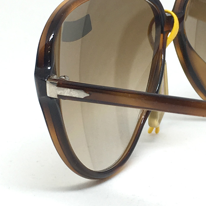 แว่นกันแดด PERSOL RATTI P-0693 ITALY Vintage 1980\'s size 52/127/130 เหมาะสำหรับบุรุษ สตรี เลนส์เทาน 5
