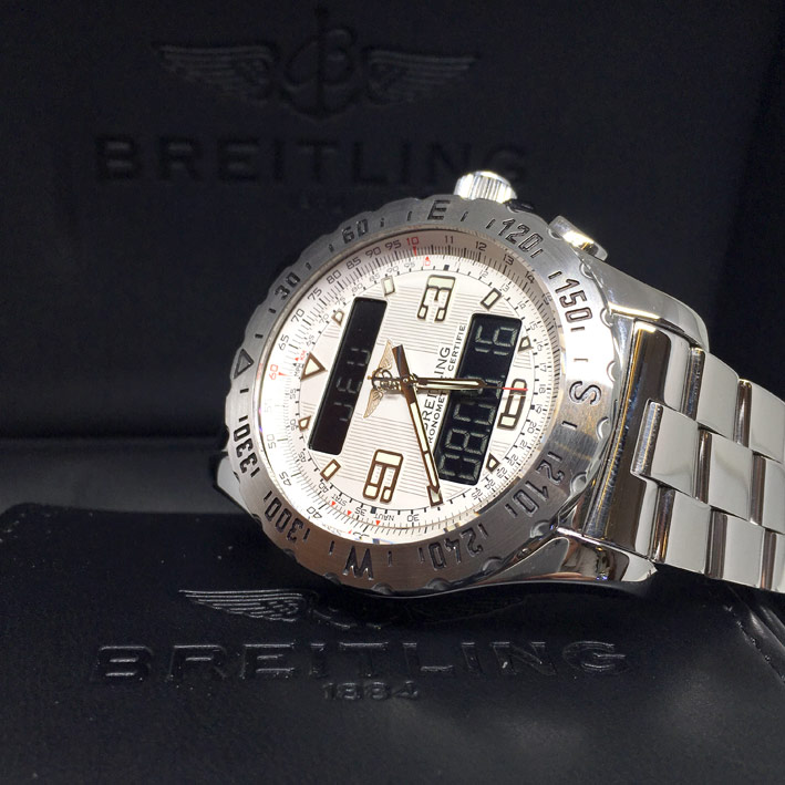 BREITLING AIRWOLF Digital Super Quartz ขนาดตัวเรือน 43.5 mm. (Fullset) 5