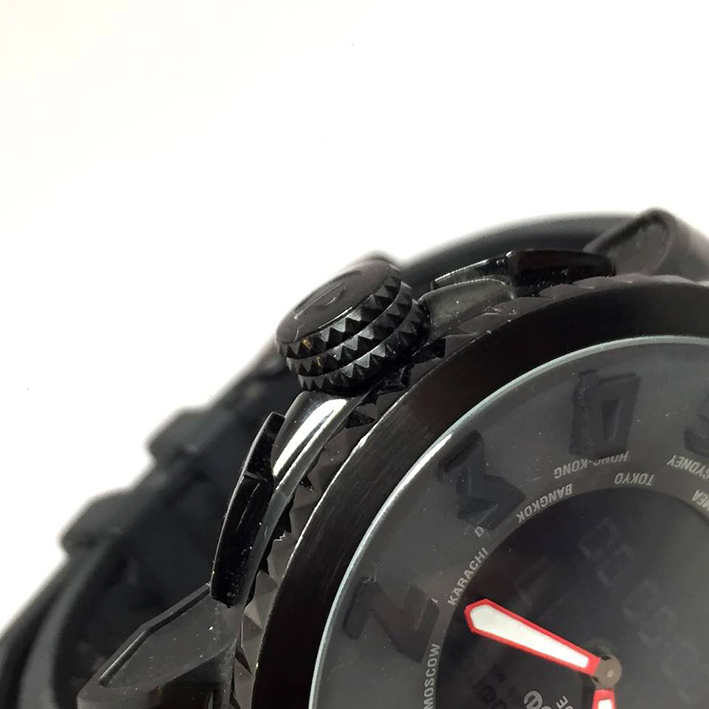 TENDENE World Time Back Digital Men's Watch Size 50 mm. (Fullset) 3