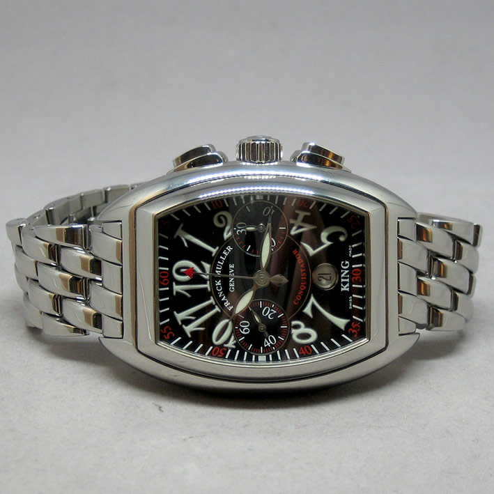 FRANCK MULLER Conquistador King Auto Chronograph Size 40x47 mm. (Pre-owned) 1