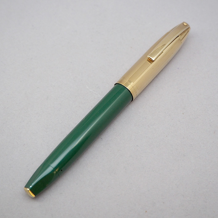 ปากกาคอแร้ง SHEAFFER\'S 1950 Sheaffer Snorkel Triumph ปลายปากเป็นทอง14k (750) ตัวปลอกและชุดเหน็บเคลื 1