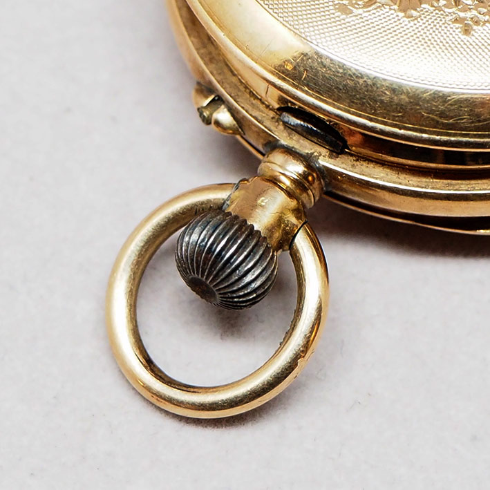 นาฬิกาพกไขลาน CYLINDRE 10 rubis pocket watch 1900 ขนาดตัวเรือน 33 mm. (Pre-owned) 2