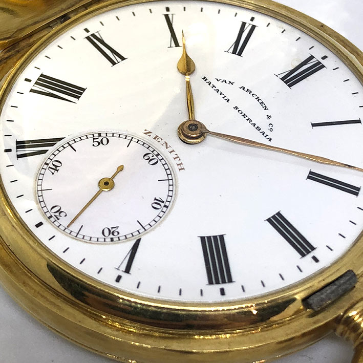 นาฬิกาพกไขลาน Zenith pocket watch 1900 ขนาด ตัวเรือน 47 mm. (Pre-owned) 1